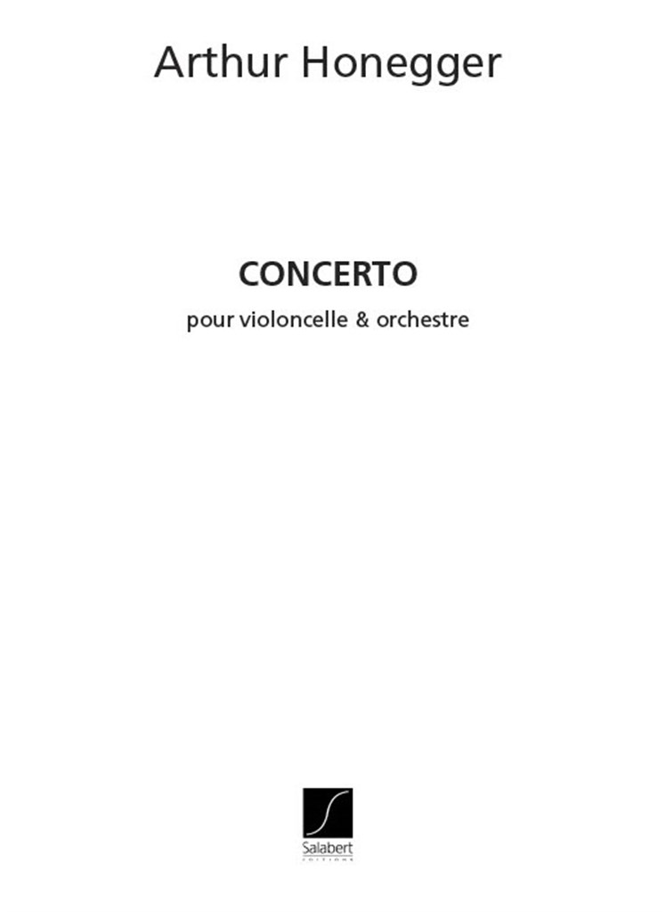 Concerto Violoncelle Partition